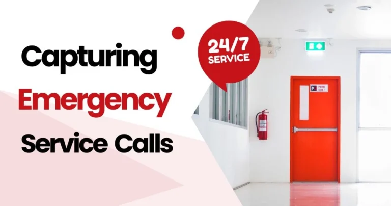 Capturing Emergency Service Calls